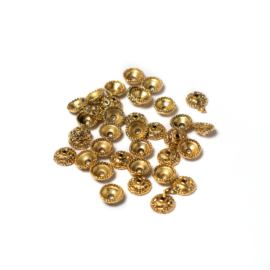 Gyöngykupak, arany színű, 6 mm