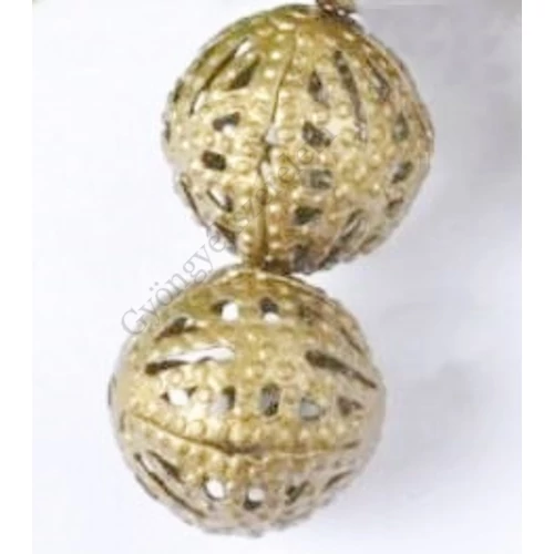 Filigrán köztes, antrik bronz színű, 13 mm