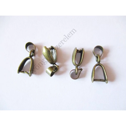 Medálakasztó, medáltartó, antik bronz színű, 16x4 mm