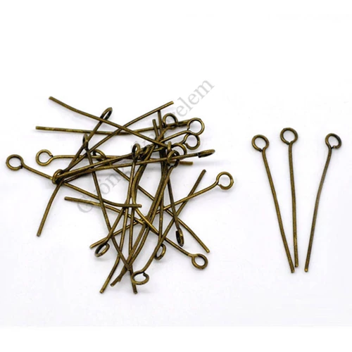 Szerelőpálca, szemes, antik bronz színű, 26 mm