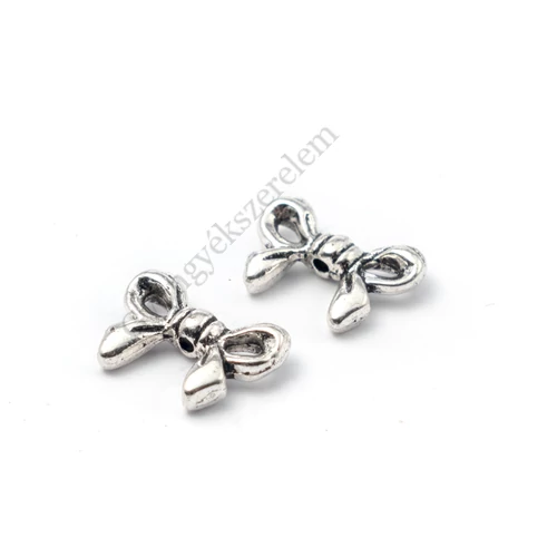 Masni köztes, antik ezüst színű, 13x10 mm