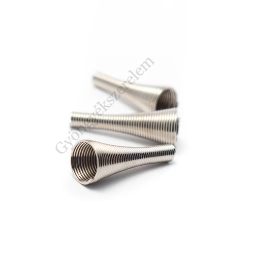 Kúp gyöngykupak, antik ezüst színű, 26x10 mm