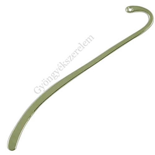 Könyvjelző, antik bronz színű, 83 mm