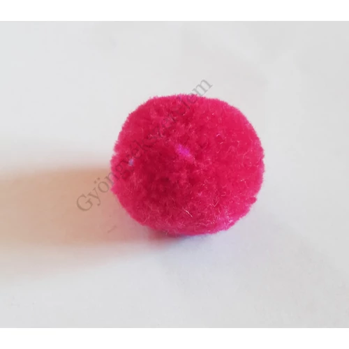 Pompom golyó, ciklámen, 20 mm