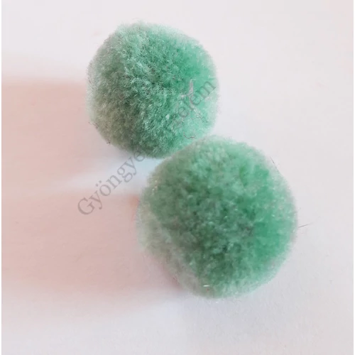 Pompom golyó, türkiz, 20 mm