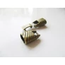 Kép 2/2 - Kapocs, bőrhöz, antik bronz színű, 32x10 mm