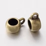 Kép 1/2 - Medáltartó, medálakasztó, antik bronz színű, 10x5x7 mm