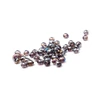 Kép 1/2 - Lila AB csiszolt üveg gyöngy, fánk, abakusz, 4x3 mm