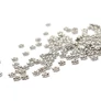 Kép 2/2 - Mini virág köztes, antik ezüst színű, 3,5 mm,  50 db/cs