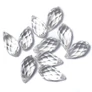 Kép 1/2 - Kristály csiszolt csepp üveg gyöngy, 20x10 mm