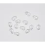 Kép 2/2 - Kristály AB csiszolt csepp üveg gyöngy, 6x4 mm