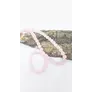 Kép 1/2 - Matt rózsakvarc ásvány golyó, 6 mm
