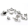 Kép 1/2 - Teáskanna gyöngykeret, antik ezüst színű, 20x8 mm