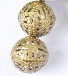 Filigrán köztes, antrik bronz színű, 13 mm