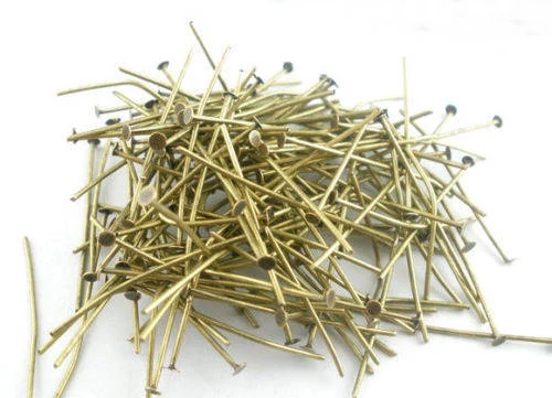 Szerelőpálca, talpas, antik bronz színű, 44 mm, 50 db/cs