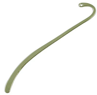 Könyvjelző, antik bronz színű, 83 mm