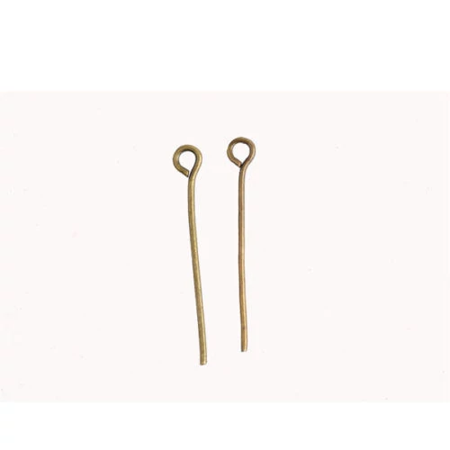 Szerelőpálca, szemes, antik bronz színű, 32 mm