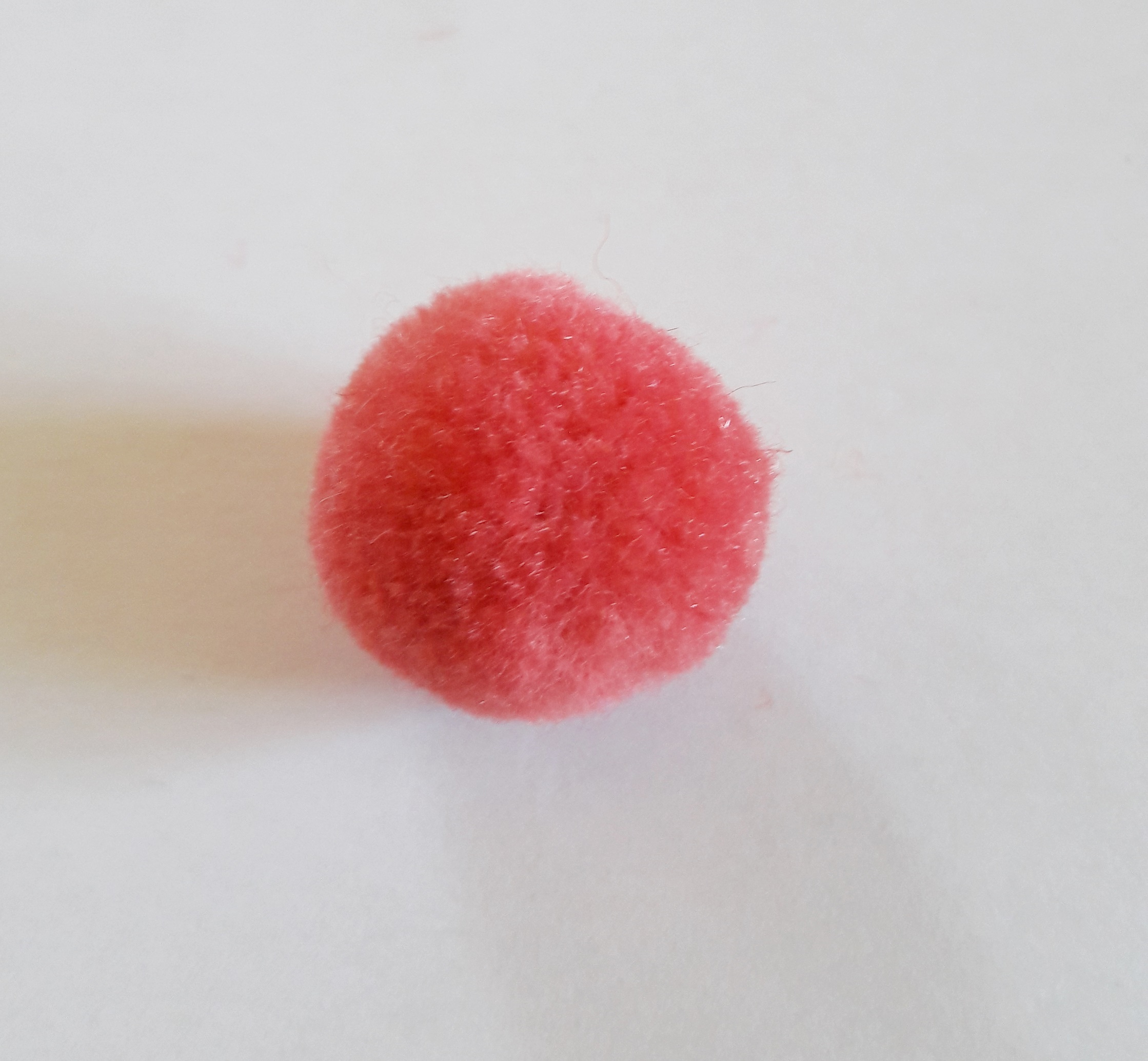 Pompom golyó, rózsaszín, 20 mm